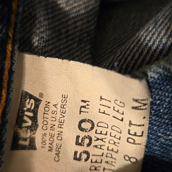 Levi's Blue Jean Shorts - Picture 4 of 6